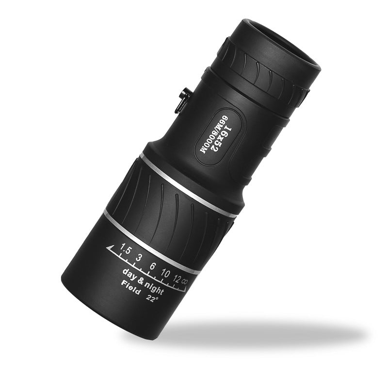Monokularny teleskop 16x52 z bifokalnym zoomem optycznym