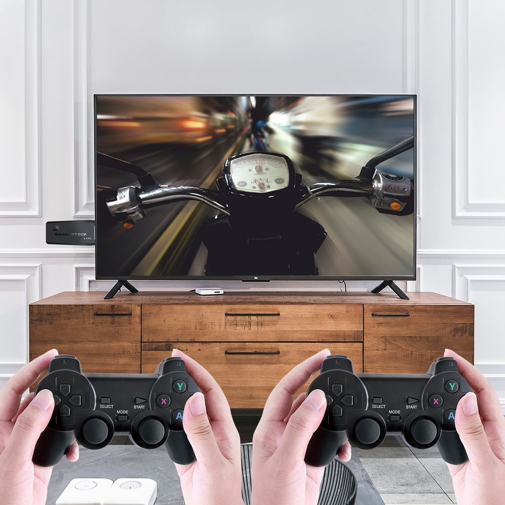 RetroBox 2025 🎮 Przenośna Konsola z Bezprzewodowymi Kontrolerami!