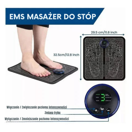 Mata masująca do stóp – dla długotrwałej ulgi w bólu stóp