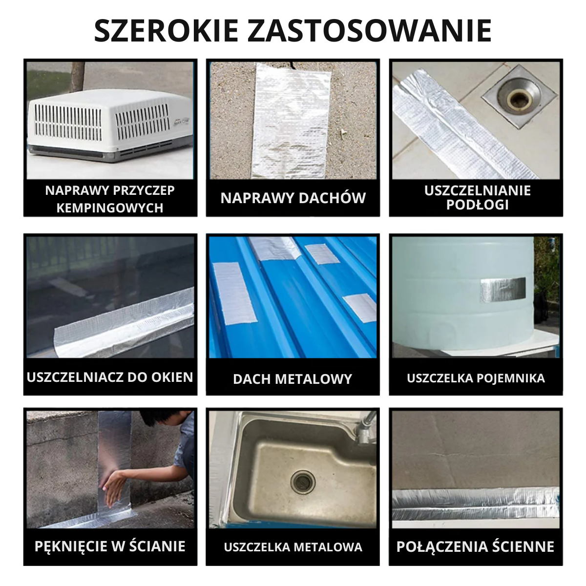 RapidSeal™ – Naprawia natychmiast, bez bałaganu