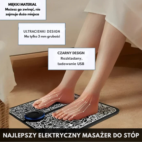 Mata masująca do stóp – dla długotrwałej ulgi w bólu stóp