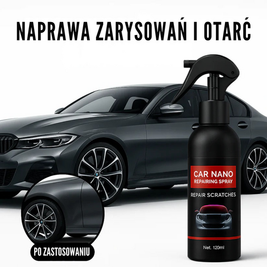 NanoShield Pro™ – spray ochronny i naprawczy na zarysowania