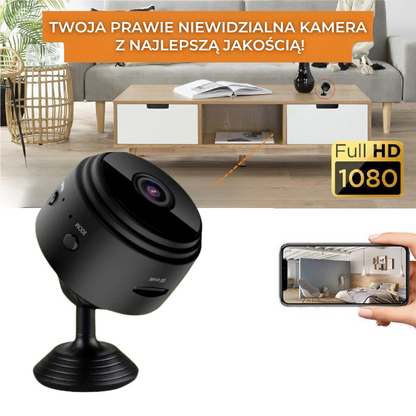 (KUP 1, OTRZYMAJ 2) Mini Kamera Bezpieczeństwa PREMIUM – InvisiCam™ [ULTRA HD]