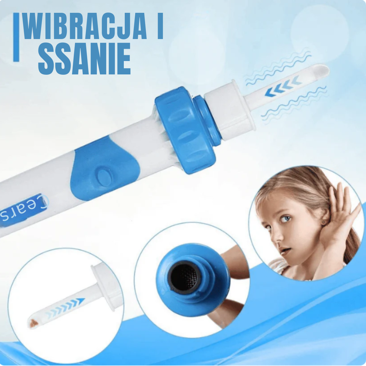 Elektryczny Czyścik do Uszu™ – Bezpieczna i Wygodna Higiena