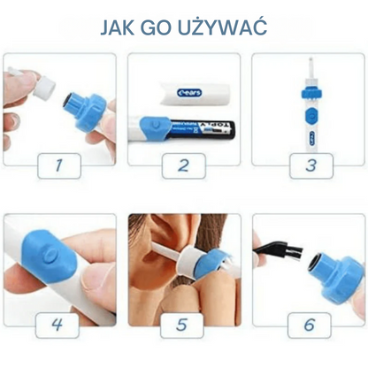 Elektryczny Czyścik do Uszu™ – Bezpieczna i Wygodna Higiena