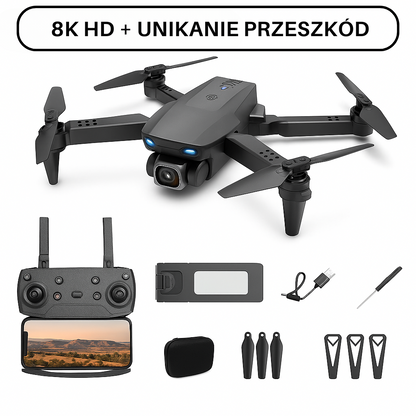 SkyLanus™ – Triplă Cameră 4K – Zbor Stabil, Filmare Profesională
