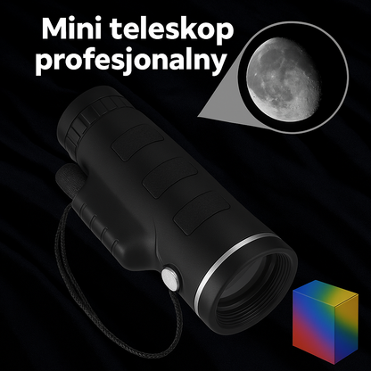 Monokularny teleskop 16x52 z bifokalnym zoomem optycznym