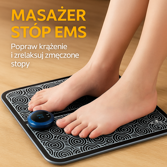 Mata masująca do stóp – dla długotrwałej ulgi w bólu stóp